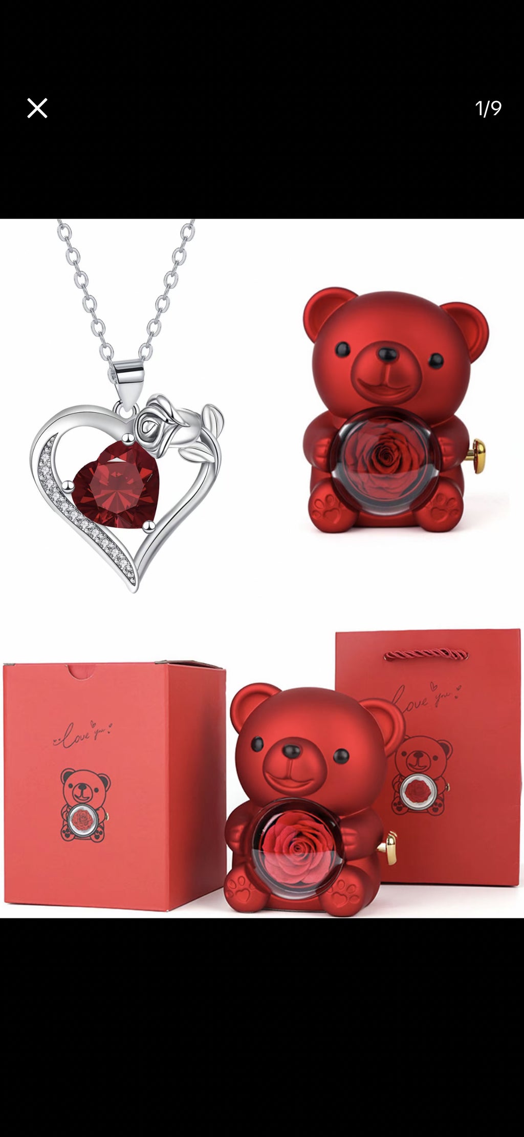 Scatola elegante a forma di orsacchiotto, idee regali san valentino